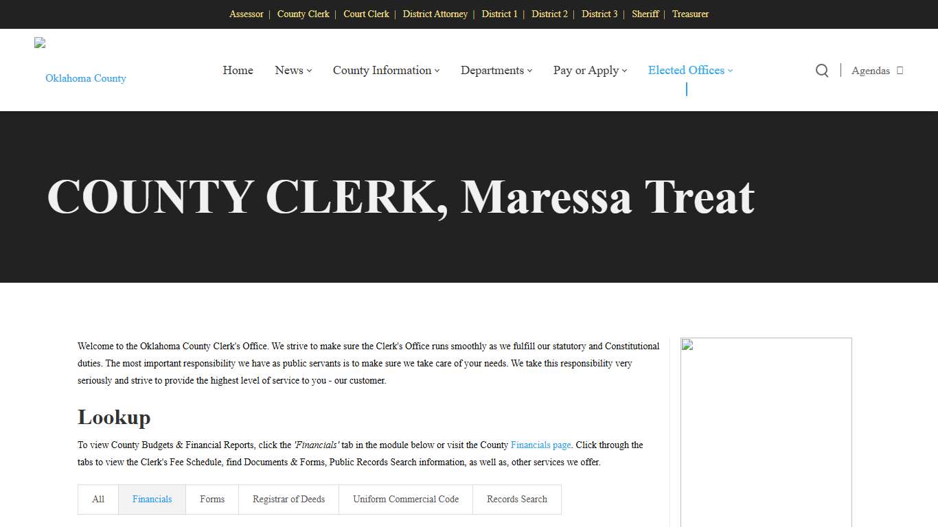 County Clerk of Oklahoma County